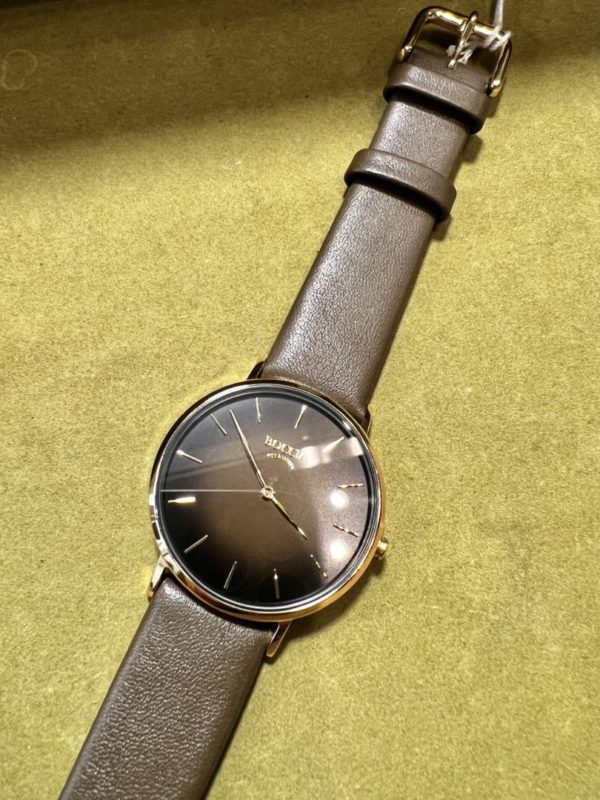 Montre Boccia bracelet cuir 109€